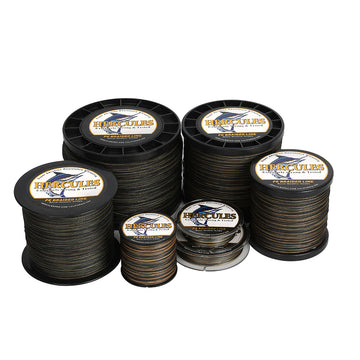 1000M 1094Yds Camouflage 6lb-100lb HERCULES PE PE Braided Fishing Line 4 Strands